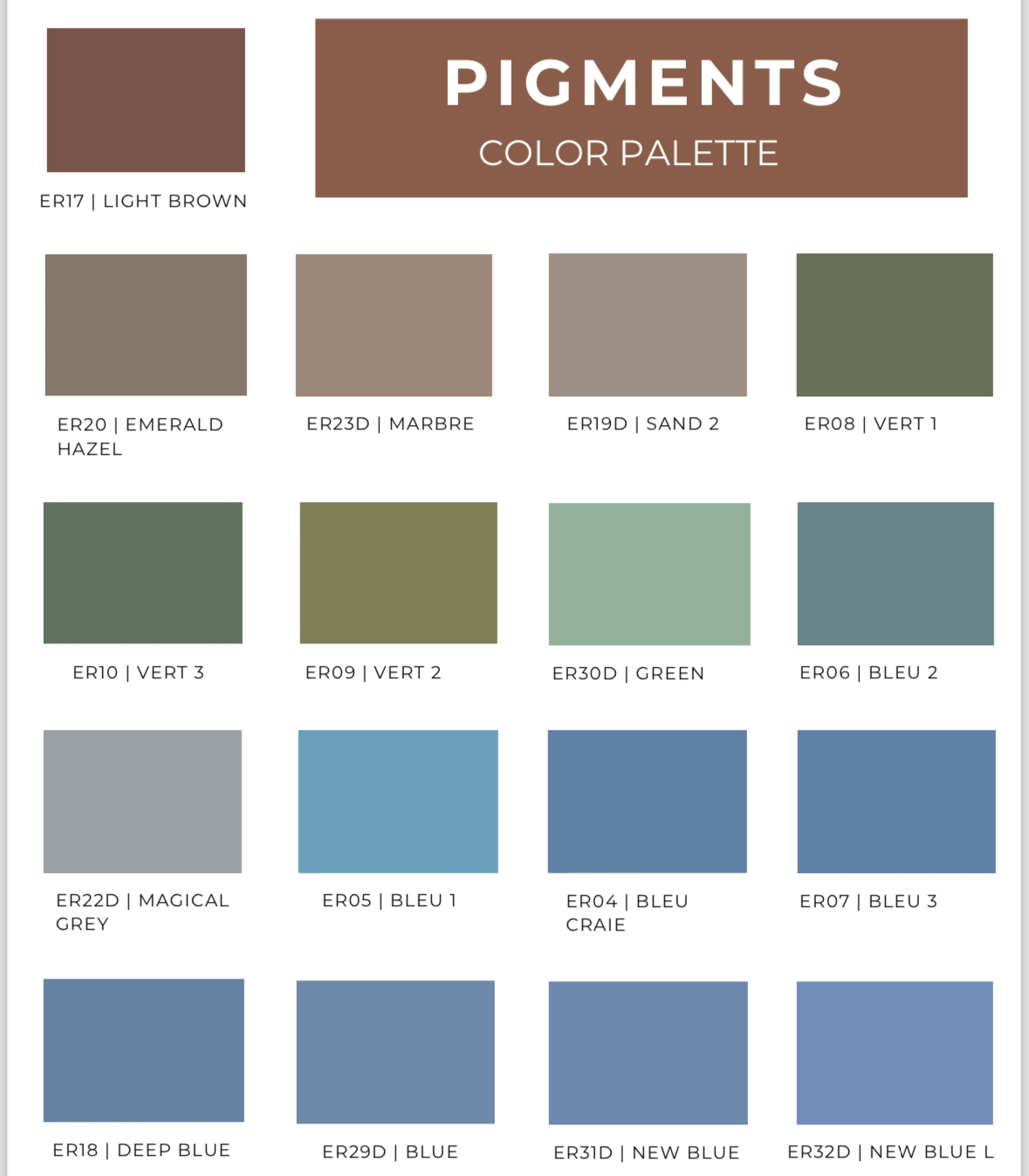 What are the colors available for keratopigmentation eye color change?