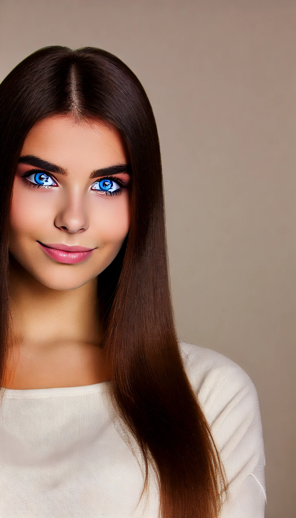 Eye color change: Photoshop simulations before the operations